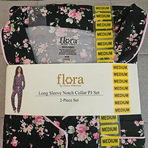 Women's floral PJ set